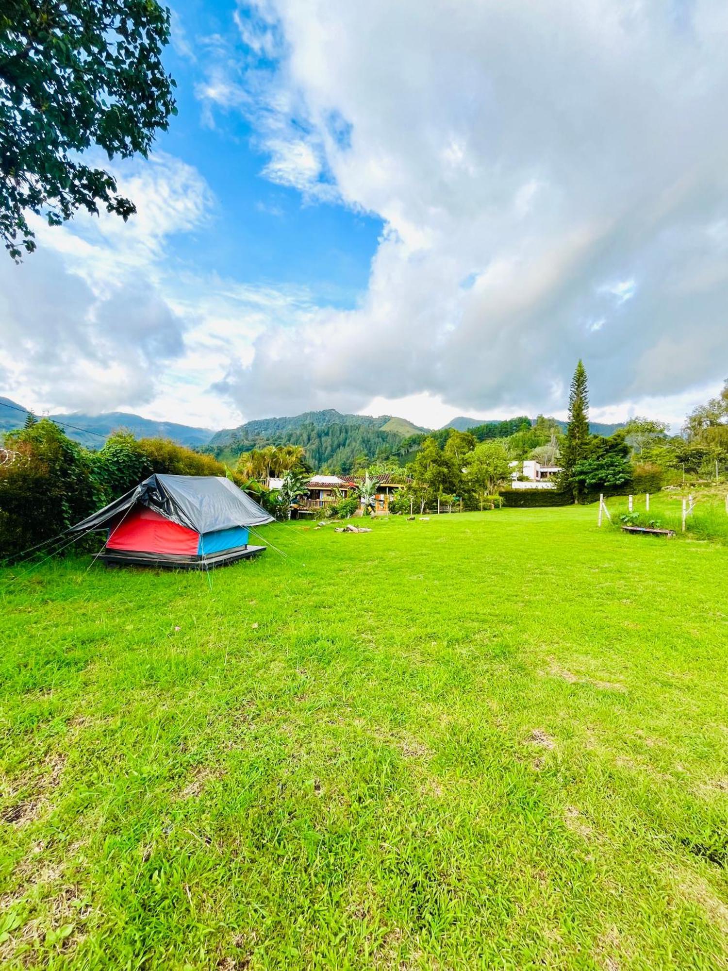 Ecoxplora-Zona De Camping Jardín Eksteriør billede